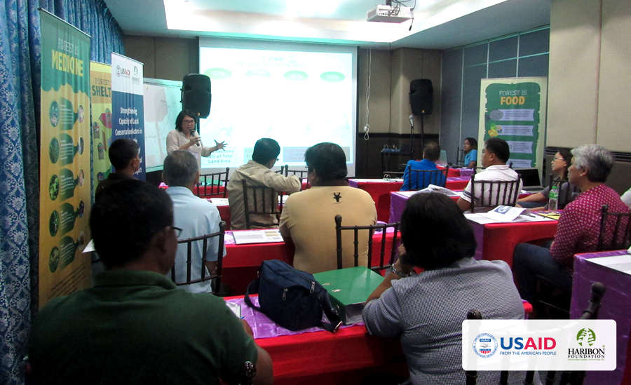 2017 02 02 biodiversity fellows program launch Haribon Foundation COO Maria Belinda de la Paz speaks